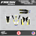 thumbnail image 4 of Kalair GFX Graphics Kit for Husqvarna Enduro 4-STORKE FE350,FE450 and FE501 (2020-2023) Fresh Series, 4 of 5