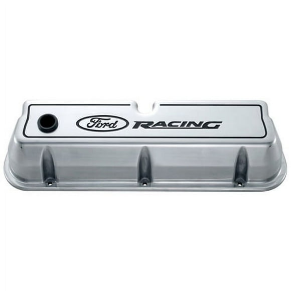 Fits 1900-1900 Ford Small Block 221-351W Ford Performance Valve Cover 302-001 Fits Ford 289/302/351W Engines; Tall Valve Cover; With Oil Fill Hole; With Oil Breather Grommet; With Baffle