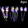 thumbnail image 2 of Bangcool 6PCS Light Stick Ball Star Heart Shape LED Light up Stick Party Stick for Kids, 2 of 10