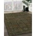 thumbnail image 2 of Ahgly Company Indoor Rectangle Abstract Chocolate Brown Abstract Area Rugs, 8' x 12', 2 of 6