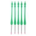 thumbnail image 2 of 5 pinceles profesionales para decoración de uñas, gel UV, diseño de esmalte de uñas, delineador, bolígrafo de pintura Verde, 2 of 8
