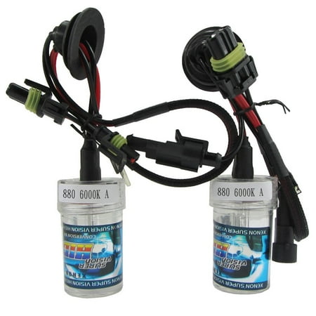 

Lucia Universal Design Super Bright 880/881/H27 55W Xenon Super Version Headlight Lamp Kit Bulb Fog Lights