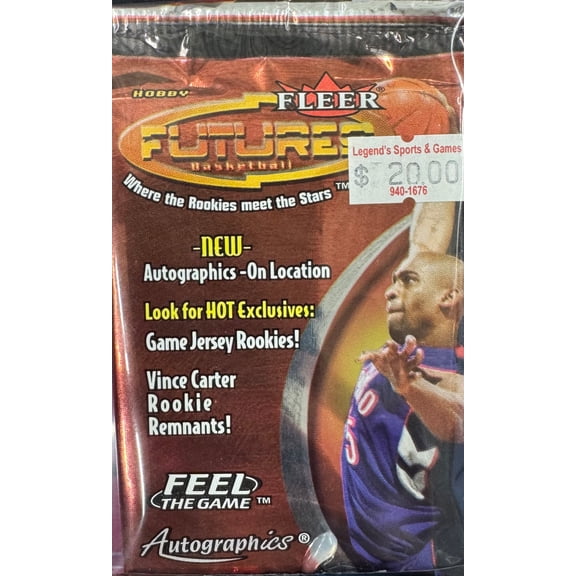 2000/01 Fleer Futures Basketball Hobby Pack