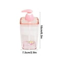 thumbnail image 3 of Btomtd Manual Foam Soap Dispenser Press Type Foaming Bottle for Cleanser Refillable Dispenser Bottle Container, Pink, 3 of 6