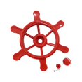thumbnail image 1 of Volante de barco de 36 cm (14,17 pulgadas) - Juguete imaginativo para casa del árbol, columpio o casita de juegos. rojo, 1 of 9