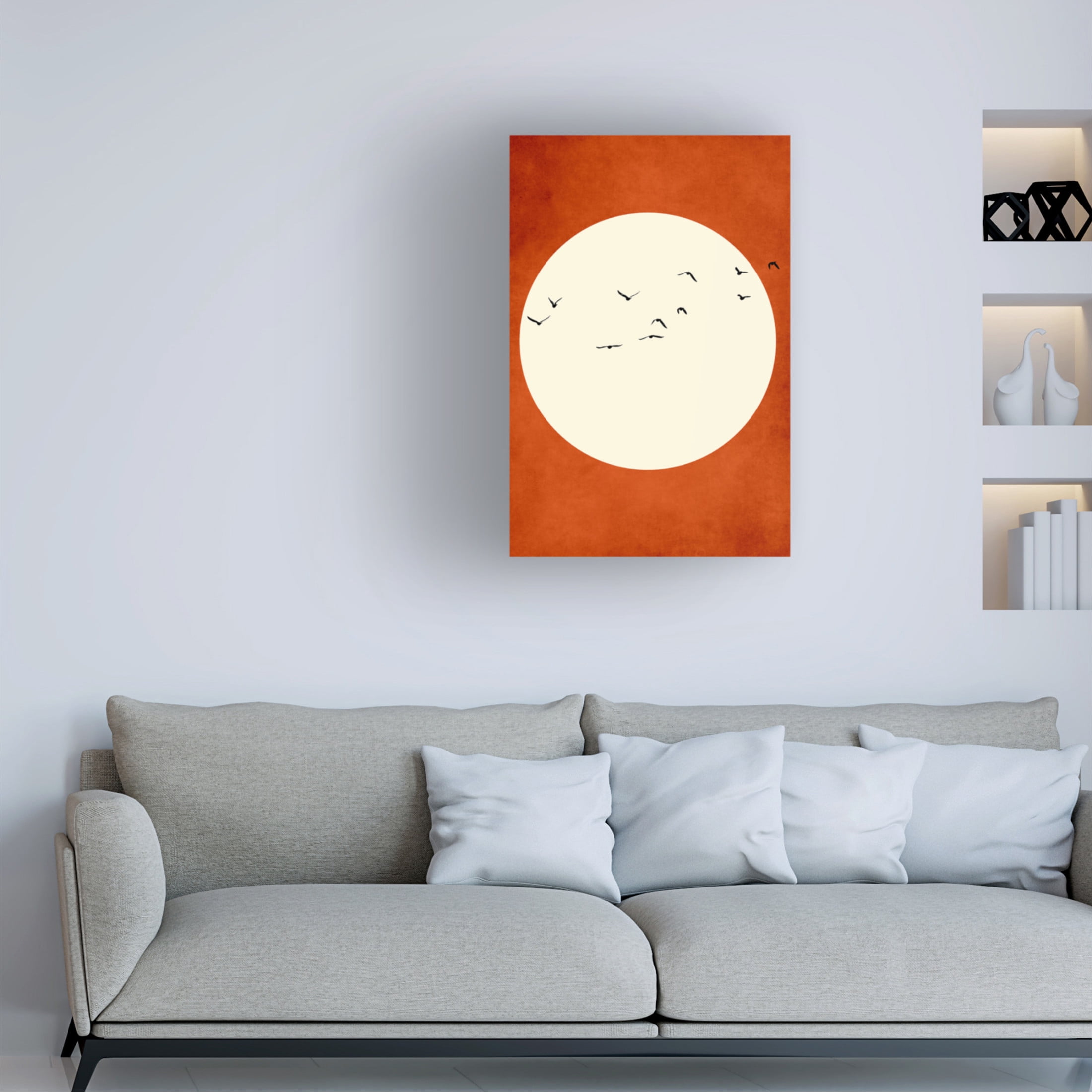 Trademark Fine Art Kubistika Warming Feelings Canvas Wall Art