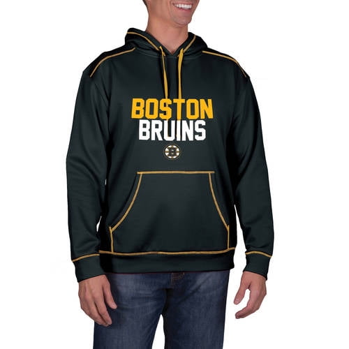 NHL Boston Bruins Men's Classic-Fit Long Sleeve Pullover Impact Hoodie ...