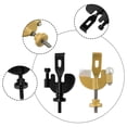 thumbnail image 6 of Portable Door Lock For Travel And Hotel Security With 3-in-1 Anti-Theft Design, Stainless Steel Self-Defense Latch Stopper For Home Safety(Gold), 6 of 9