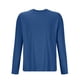 thumbnail image 5 of Blusas y camisas de manga larga con cuello redondo para hombre, ropa deportiva para el hogar, pijamas, camisetas de algodón y color liso, blusa deportiva para hombre, poliéster, 5 of 5