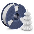 thumbnail image 1 of Filamento PLA mate de 1,75 mm, 1 kg (2,2 libras) Filamento para impresora 3D SUNLU, acabado mate liso, menos quebradizo, apariencia de línea de capa reducida, blanco, 1 of 1