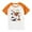 Orange, variant on QTOCIO Toddler Girl Clothes, Summer Girls Shirts, Toddler Kids Boys Girls Fashion Cute Round Neck Print Short Sleeve Top, Brown, 9 Years