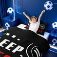 thumbnail image 3 of meiyoeat Wrestle Sport Twin Duvet Cover For Boys,Modern Minimalist Style Twin Bedding For Kids,Black Reversible,2-Piece(No Comforter), 3 of 6