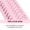 thumbnail image 5 of (10 pares, 10 mm, 10 mm, 7 mm) Demi Faux Cils Bande Transparente 3d Faux Cils Demi Cils Naturels Cat Eye Soft Corner Faux Cils Cat Eye Corner Faux, 5 of 5
