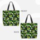thumbnail image 2 of Disketp Soccer1 Bolsa Tote de Lona para Mujer, Bolso de Hombro y Cruzado con Cierre de Cremallera, 2 of 7