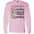 thumbnail image 3 of Inktastic I'm Not Just a Grandma, I'm a Great Grandma Flowers Long Sleeve T-Shirt, 3 of 5