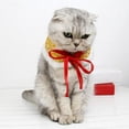 thumbnail image 3 of Lindo para mascotas Mantón Ropa para Gato Ropa amarillo M Gloria Collar de gato, 3 of 8