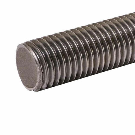 

Zinc Plated Steel Threaded Rod Size: 1/2-13 Length: 36 inches (5 Pack)
