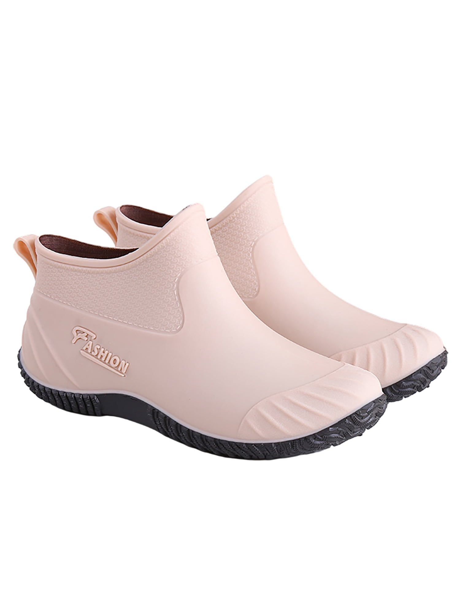 Woobling Rain Boots for Women Waterproof Rubber Garden Anti-Slip Ankle ...