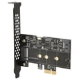 thumbnail image 1 of M2 NGFF Expansion Card, Powerful Chip Stable Transmission PCIE To SATA Expansion Card 6Gbps High Speed  For PC ANGGREK Tarjeta vertical M2 SATA, 1 of 8