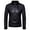 Black, variant on Men Leather Jackets Men's Winter Long-sleeved Leather Motorcycle Jacket Zipper Coat Long Sleeve Hoodless Faux Leather Outwear Jackets Black L