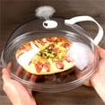 thumbnail image 7 of Microwave Oven Food Cover, Upgraded Wide Design 26X10Cm, Heat Resistant Up To 200°C High-Temp Safe Pc Material Steam Proof Easy To Clean, 7 of 7