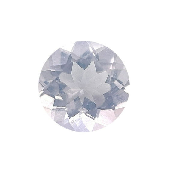 Certified Genuine 1 Carat Lavender Quartz Round Shape Brilliant Cut 7 mm Loose Gemstone