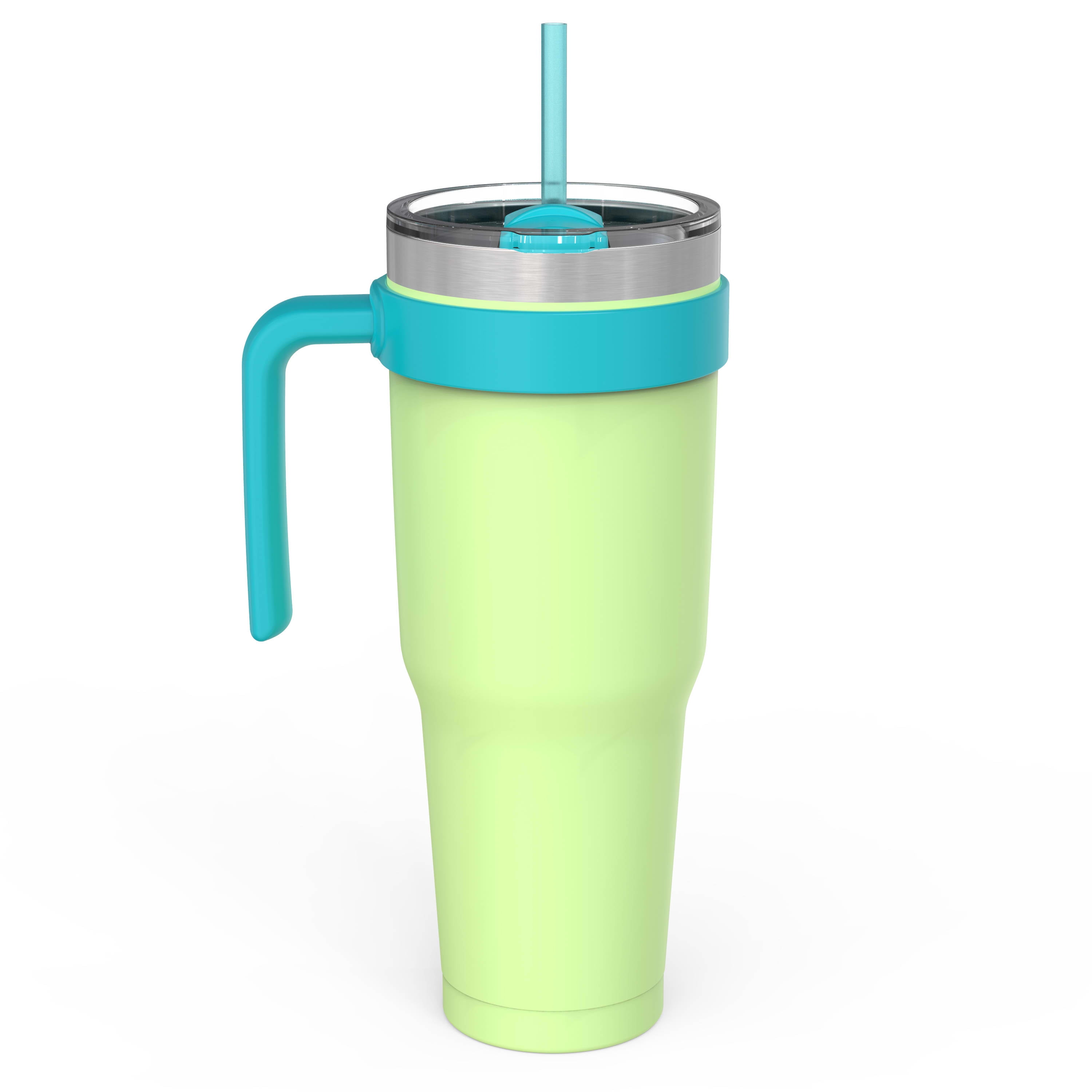 40oz Stainless Steel Straw Tumbler Forest Green - Embark™ : Target