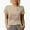 Tan, variant on Coffee, Scrubs & Rubber Gloves, Nurse Merch Gift, White T-Shirt, Small