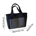 thumbnail image 3 of Large Capacity Tote Bag for Women, Gym Tote Bag with Wet Dry Separation and Multi Pocket, Travel Duffle Bag for Women Carry On, Casual Weekender Shoulder Handbag for Daily Use, 3 of 6