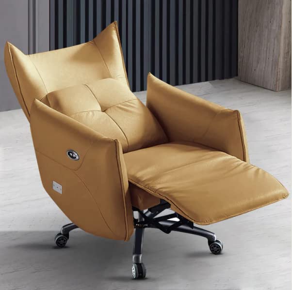 Kinnls Electric Elijah Power Recliner Executive Leather Office Chair