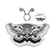 thumbnail image 4 of Disfraz de de polilla para Halloween, accesorios fotográficos para fiestas de disfraces, cumpleaños y festivales. Gris, 4 of 8