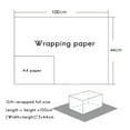 thumbnail image 4 of Wrapping Paper Sheets,for Christmas Birthday Party Set of 5 Gift Wrap Papers,Present, 4 of 10