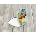 thumbnail image 2 of Brown Trout Compact Mirror 2.75 in x 3 in, 2 of 4