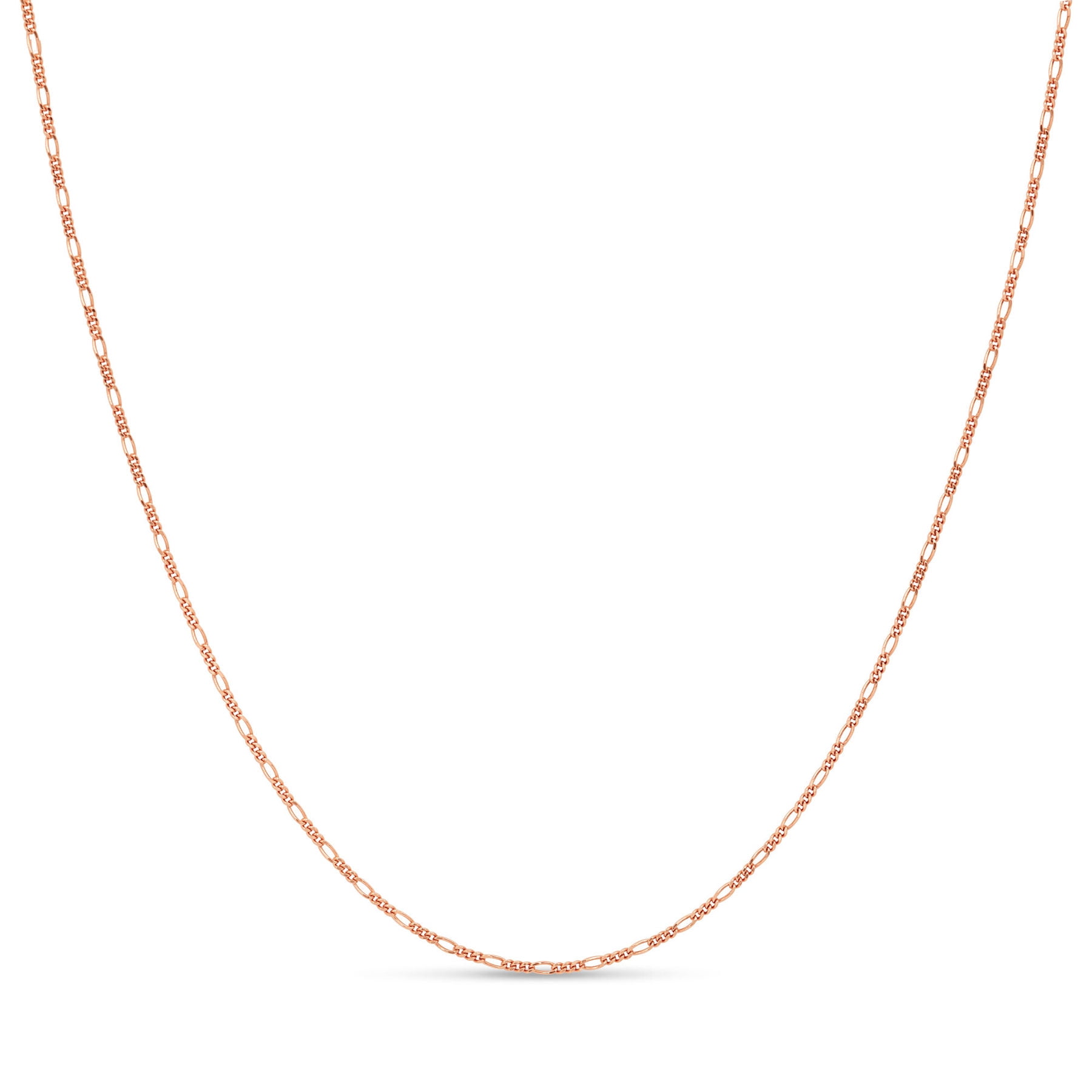 Kezef Kezef Creations Rose Gold Plated Sterling Silver 1.5mm 18 inch