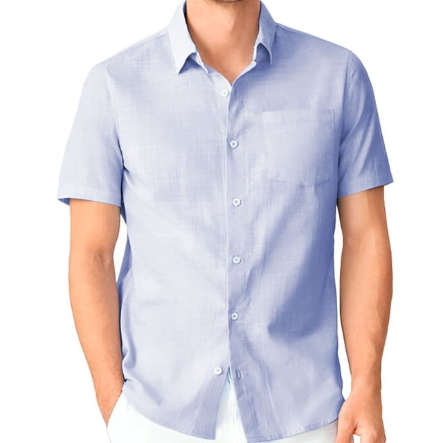 Camisa Para Hombre Shendy Vendy Slim Fit Strech Manga Corta