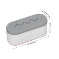 thumbnail image 2 of BRIGHTFUFU 8Ud Bumper Para De Inodoro Gris Claro Almohadillas Con Amortiguador Para Uso, 2 of 6