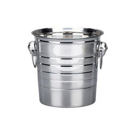 

BESTHUA Stainless Steel Ice Bucket with Handles for Party Beer & Drinks