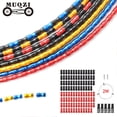 thumbnail image 3 of Bingirl 1.1m Bike Brake Shift Brake Line Protection Cable Housing Set Shift Kit Aluminum Alloy For Mountain Road Folding Bicycle, 3 of 9