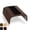 Brown, variant on Bamboo Sofa Armrest Tray Table, Non-Slip Foldable Couch Arm Tray, Flexible Sofa Arm Table for Laptop, Snacks & Drinks, Space Saving Couch Organizer, Fits Most Armrests (Brown / Natural Wood / Black)