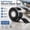 Black, variant on 1 Inch x 10 FT Self-Fusing Silicone Hose Repair Tape, 0.5mm Thick Heavy Duty Leak Proof Rubber Pipe Tape for Water - Blue