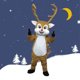 thumbnail image 3 of Disfraz de mascota de dibujos animados de Navidad, disfraz de Papá Noel, reno, traje para caminar para adultos, árbol de Papá Noel, muñeco de nieve, alce, accesorios de vestir para cosplay, 3 of 5