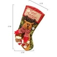 thumbnail image 4 of MIUOWANP Ladies Christmas Non-Slip Socks Home Socks Christmas Home Decoration Xmas Tree Hanging Ornaments Home Door Wall Decor, 4 of 4