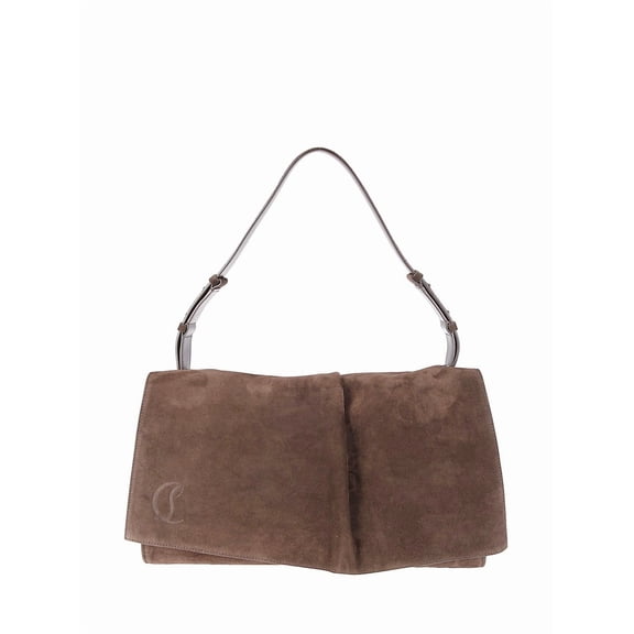 Christian Louboutin Women's Large Baggy Shoulder Bag Brown