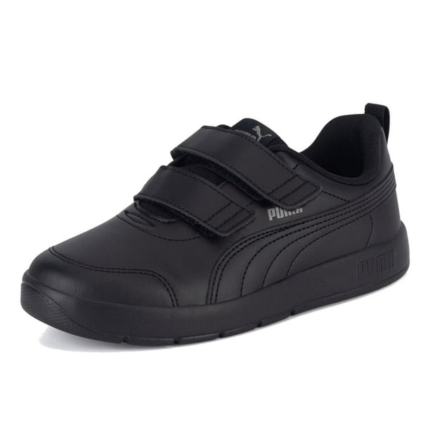 Tenis Puma Courtflex V3 V PS para Niños 17 A 21.5. 397642-01 negro 18