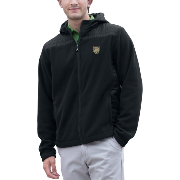 Men's Black Army Black Knights Yukon Full-Zip Jacket