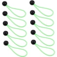 thumbnail image 1 of 20 Pcs Tent Bungee Cord Tarp Tent Black Elastic Band Spring Tie Luggage Packing Elastic Rope Tent Guyline Rope Elastic String Canopy Tarp Bungee Strap Tarp Bungee Cords Camping, 1 of 5