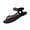 Black, variant on Women's Boho Ethnic Thong Flat Sandals, Round Open Toe Back Elastic Strap, Comfy Trendy Seaside Vacation Summer Shoes Black 38