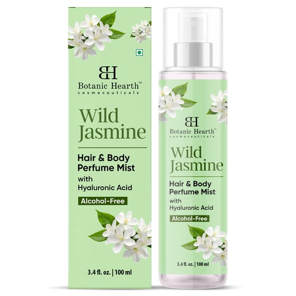 Bruma corporal y perfumada Botanic Hearth Jasmine, 100 ml, sin alcohol