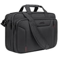 thumbnail image 1 of Portafolios Elegante EMPSIGN para portátil de 17.3 pulgadas repelente al agua bloqueo RFID bolsa de hombro, 1 of 5