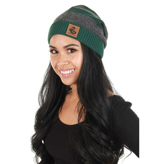 Slytherin Heathered Knit Beanie
